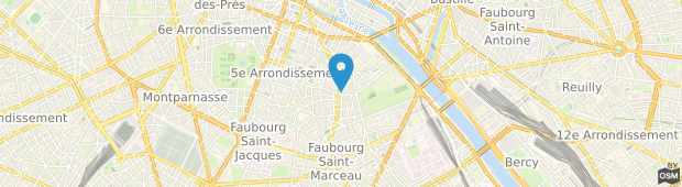 Umland des Saint Christophe Hotel Paris