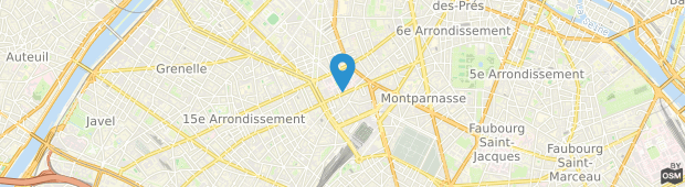 Umland des BEST WESTERN Sevres Montparnasse