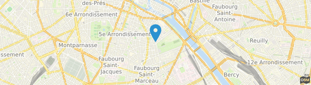 Umland des Timhotel Jardin des Plantes