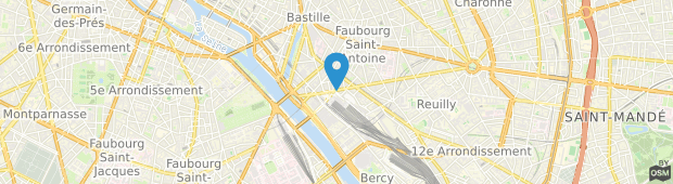 Umland des Novotel Paris Gare de Lyon