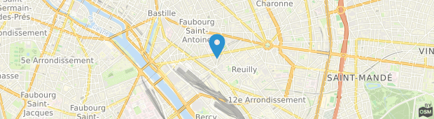 Umland des Citadines Paris Bastille Gare de Lyon