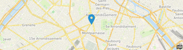 Umland des Appartement Lutetia