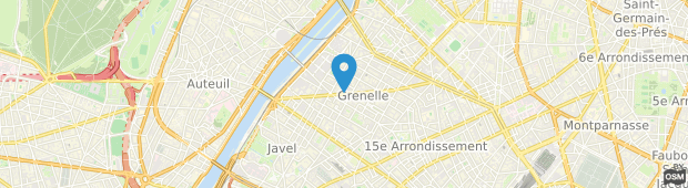 Umland des Hotel Alize Grenelle Tour Eiffel