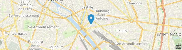 Umland des Hotel Lyon Bastille