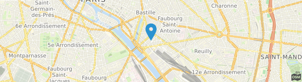 Umland des Holiday Inn Paris Bastille