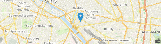 Umland des Hotel Corail Paris