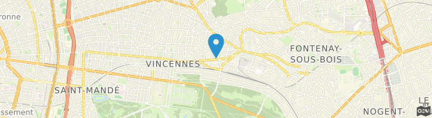 Umland des Royal Regency Residence Vincennes (France)