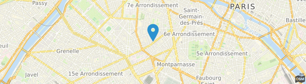 Umland des Hotel Vaneau Saint Germain