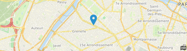 Umland des Hotel Printania Grenelle Eiffel