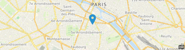 Umland des Moderne St-Germain Hotel