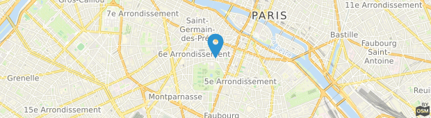 Umland des Into Paris Appartement Odeon Jardins du Luxembourg