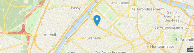 Umland des Mercure Paris Tour Eiffel Grenelle