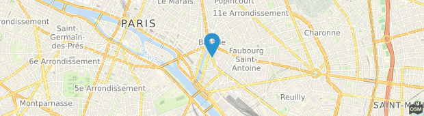 Umland des Hotel Paris Bastille