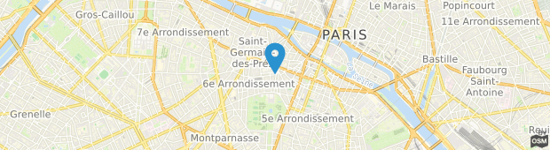 Umland des Recamier Hotel Paris