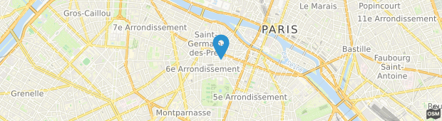 Umland des Hotel Du Globe Paris