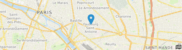 Umland des Ibis Paris Bastille St Antoine