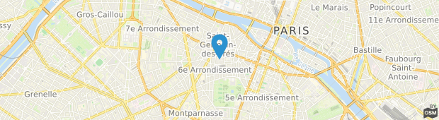 Umland des Bonappart Apartments Studio Paris