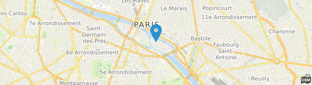 Umland des Hotel de Lutece