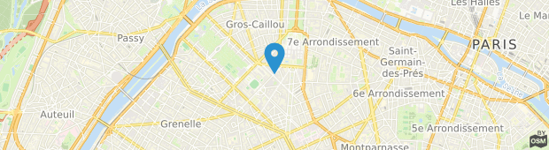 Umland des Hotel Duquesne Eiffel