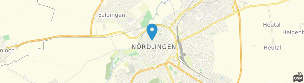 Umland des Hotel Klösterle Nördlingen, in Kürze elaya hotel noerdlingen