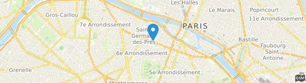 Umland des Welcome Hotel Paris