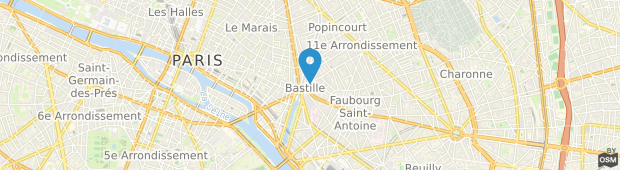 Umland des Royal Bastille