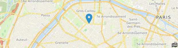 Umland des Hotel Splendid Tour Eiffel