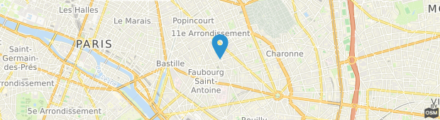 Umland des Hotel des Arts Bastille