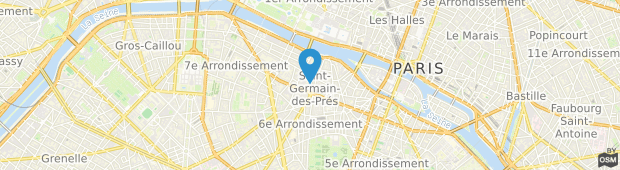 Umland des Hotel Bel Ami Paris