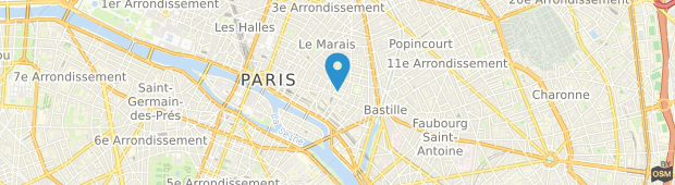 Umland des Pratic Hotel Paris