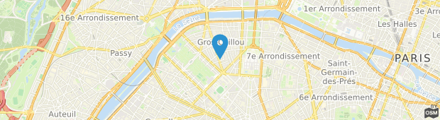 Umland des Hotel Relais Bosquet Paris