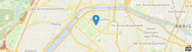 Umland des Hotel de la Paix Tour Eiffel