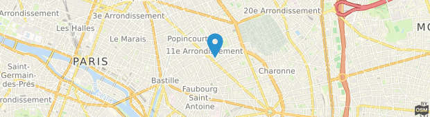 Umland des Ibis Paris Gare de l'Est 10eme