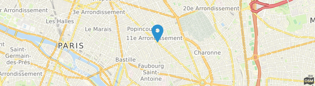 Umland des Mercure Paris Voltaire Quartier Bastille