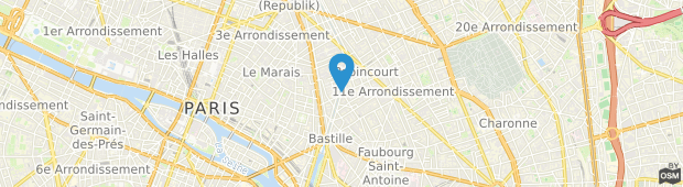 Umland des Aux Trois Portes Hotel