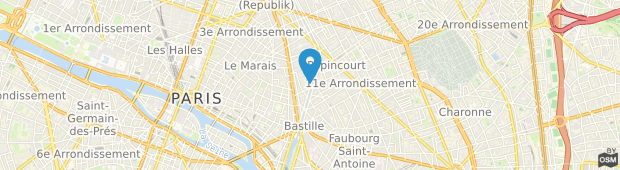 Umland des Citadines Bastille Marais