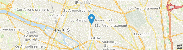 Umland des Bastille de Launay Hotel