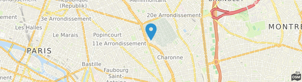 Umland des Adagio Access Paris Philippe Auguste