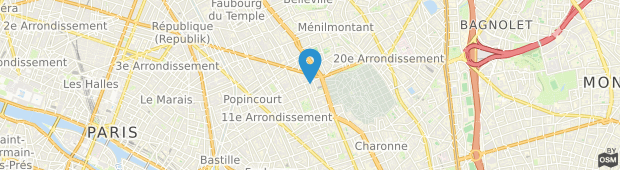 Umland des Ibis Paris Menilmontant