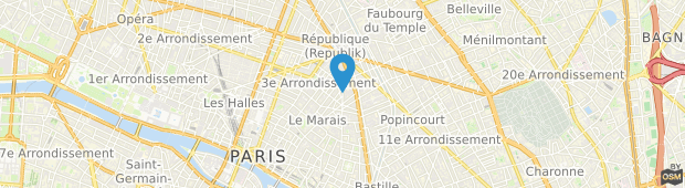 Umland des France Appartements Turenne Marais Paris