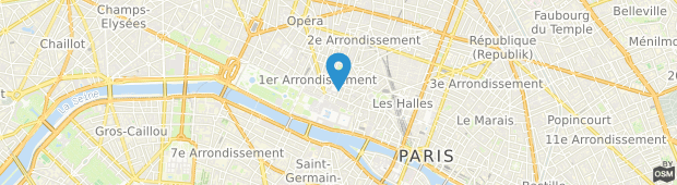 Umland des Grand Hotel du Palais Royal