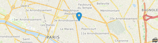 Umland des Libertel Croix De Malte Paris