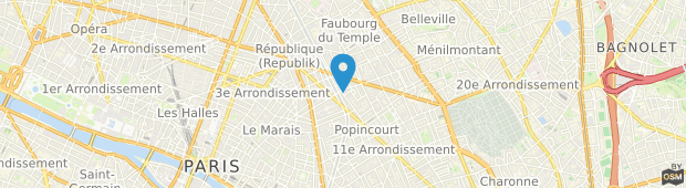 Umland des L'Hotel de Mericourt