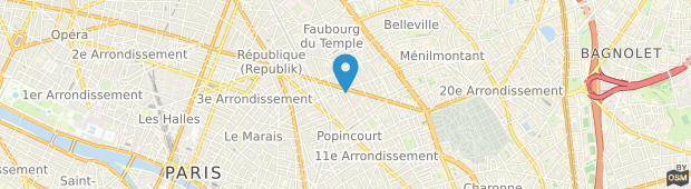 Umland des Citadines Paris Voltaire Republique