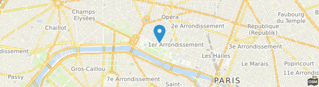 Umland des Hotel Brighton Paris