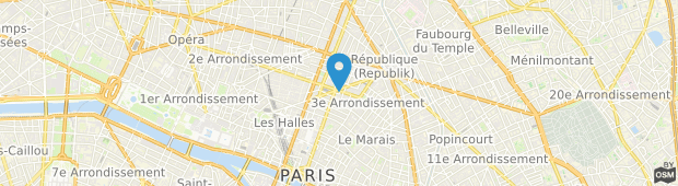 Umland des Ecole Centrale Hotel Paris