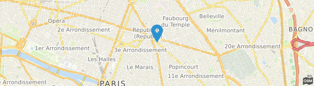 Umland des Hotel Voltaire Republique