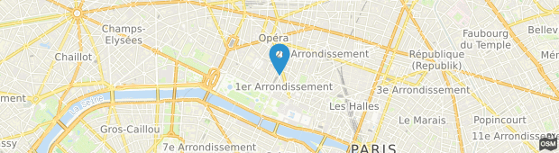 Umland des Hotel Regina Paris