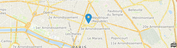 Umland des Austin's Arts et Metiers Hotel