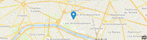 Umland des Hotel des Tuileries